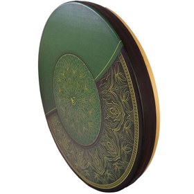 تصویر دف آبیدر مدل زمرد 