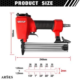 تصویر میخکوب بادی (f30) وایزاپ مدل 121101 Air nailer (f30) wiseup model 121101