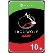 تصویر هارد اینترنال 10 ترابایت سیگیت مدل IronWolf Seagate IronWolf 10TB 7200RPM SATA 3.0 3.5 Inch NAS Hard Drive