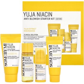 تصویر کیت ضد لک و روشن کننده یوجا نیاسین سام بای می SOME BY MI Yuja Niacin Anti Blemish Starter Kit