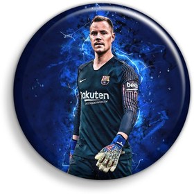 تصویر پیکسل ابیگل طرح تراشتگن بارسلونا کد 053 