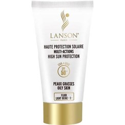 تصویر کرم ضدآفتاب لانسون با SPF50 