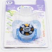 تصویر پستانک ارتودنسی وی کر مدل P124 سایز ۱ دربدار پروانه ای 