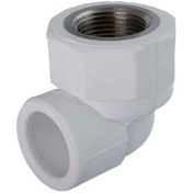 تصویر زانو یکسر بوشن فلزی سایز 1/2*20 آذین لوله سپاهان Metal bushing knee, size 20*1/2, Azinloleh