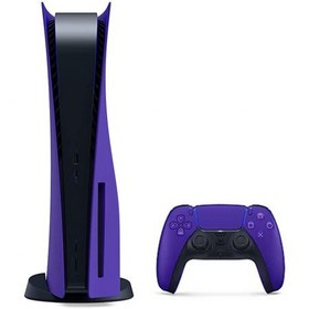 تصویر پلی استیشن 5 با درایو باندل سفارشی - Playstation 5 Standard Edition Bundle Galactic Purple 