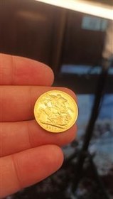 تصویر مدال سکه طلا سلطنتی 1917 فوق کمیاب 