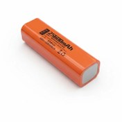 تصویر باتری لیتیومی ظرفیت بالا مدل 25600 میلی‌آمپرساعت ۳٫۷ ولت رنگ نارنجی 25600 mAh Li‑Ion Rechargeable Battery 3.7V – Durable Orange Cell