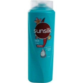 تصویر سانسیلک شامپو برای داشتن موهای پر پشت و بلند ا Sunsilk Thick And Long Hair Shampoo Sunsilk Thick And Long Hair Shampoo