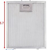 تصویر فیلتر هود 25.7*22.3 استیل البرز filter hood