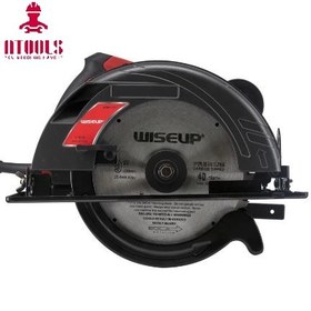 تصویر اره دیسکی وایزاپ 1400 وات 185 میلی متری کد 170302 Wiseup 1400 W 185 mm circular saw code 170302