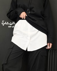 تصویر دامنک استایل فیک تترون کد Ao hijab skirt,fake skirt