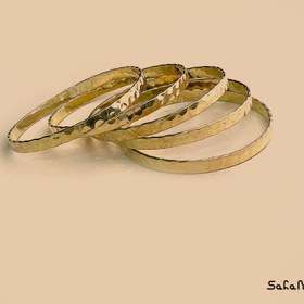 تصویر النگو برنجی ست 5 عددی 