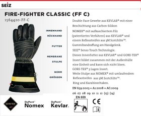 تصویر دستکش عملیاتی برند SEIZ SEIZ GLOVES