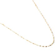 تصویر زنجیر طرح پولکی سبک سایز 1 45cmطلا 18عیار زنانه 