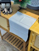 تصویر دستمال طرحدار ایکیا - خطی کمرنگ IKEA patterned napkin