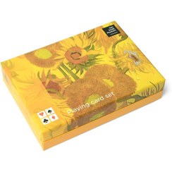 تصویر کارت بازی ونگوگ Van Gogh Playing cards Sunflowers 