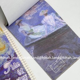 تصویر کتابچه استیکر ونگوگ 