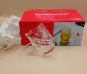 تصویر لیوان بلینک مکس مدل بارل طرح گندم 6 عددی 