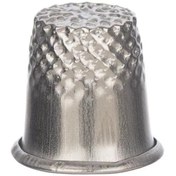 تصویر انگشتانه استیل نقره ای رنگ مدل si01 