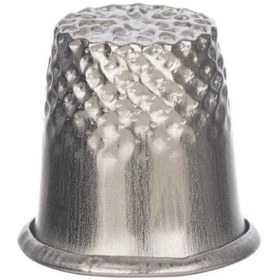 تصویر انگشتانه استیل نقره ای رنگ مدل si01 