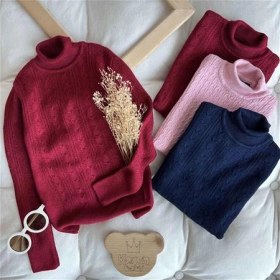 تصویر بافت یقه سه سانت 6 سال تا 15 سال کد 9062 (211358) 