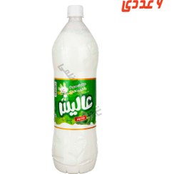 تصویر دوغ نعنا بدون گاز بطری 1.5 لیتر عالیس 