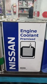 تصویر کولانت4 لیتری ژاپنی اورجینال نیسان مخصوص هیونداو وکیا Original Japanese coolant for Hyundai and Kia