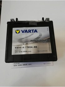 تصویر باطری باتری موتور سیکلت Ytx14 Bs 4 12V 12Ah Varta 