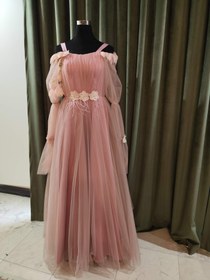 تصویر لباس مجلسی توری 