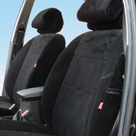 تصویر روکش صندلی فابریک دنا مدل هایکو با پشت گردنی 