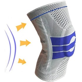 تصویر زانوبند آتل دار کشتی کد 6813 Wrestling Knee brace code 6813