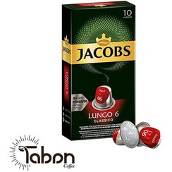 تصویر کپسول قهوه جاکوبز مدل لانگو 6 بسته 10 عددی Jacobs ا 02354 02354