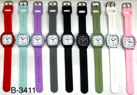 تصویر ساعت بولون دخترانه انالوگ B-34 - مشکی / B_3411 B-34 analog girls watch