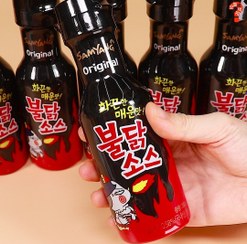 تصویر سس ساميانگ بطری 200 گرم SAMYANG مدل BULDAK ا Samyang Buldak Hot Chicken Sauce 200gr‏ Samyang Buldak Hot Chicken Sauce 200gr‏