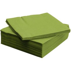 تصویر دستمال کاغذی سبز ایکیا مدل FANTASTISK 