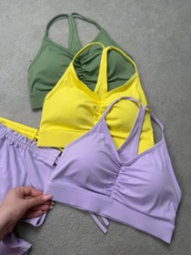 تصویر ست نیمتنه شرتک عسل کد:۵۱۵۹ 