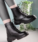 تصویر نیم بوت زنانه موسای مدل DS01934 با زیپ سایز ۳۷ تا ۴۰ 