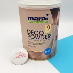 تصویر پودر دکلره آبی 500گرمی مارال (MARAL) Maral 500g blue bleach powder (MARAL)