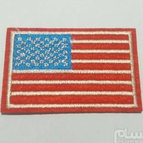 تصویر آرم نظامی لباس پرچم آمریکا 