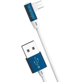 تصویر کابل micro-usb سیبراتون مدل S241 A طول 1/2متر - سفید Sibraton S241 A micro-usb cable