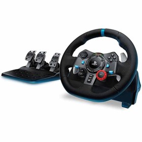 تصویر فرمان بازی لاجیتک Logitech G29 Driving Force لوازم جانبی کنسول بازی مشکی لاجیتک فرمان بازی لاجیتک Logitech G29 Driving Force