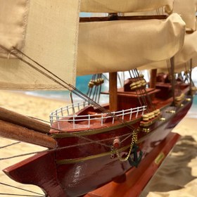 تصویر ماکت چوبی کشتی BAHAMAS 