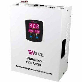 تصویر ترانس اتوماتیک تکفاز مدل EVR-12KVA البیز 