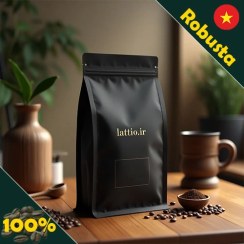 تصویر قهوه ربوستا سینگل اوریجین ویتنام 