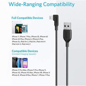 تصویر کابل USB-A به لایتنینگ انکر مدل Y2320 طول 90 سانتی‌‌متر ا Anker Y2320 PowerLine Play 90 USB-A To Lightning Cable 0.9m Anker Y2320 PowerLine Play 90 USB-A To Lightning Cable 0.9m