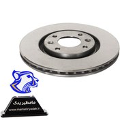 تصویر دیسک ترمز جلو دنا پلاس توربو عظام کد 3186013 