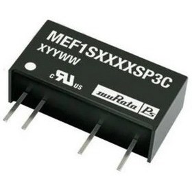 تصویر مبدل MEF1S0305SP3C Murata – Isolated DC/DC Converters 1W 3.3Vin 5Vout 200mA 