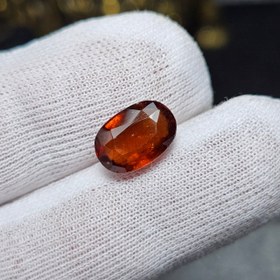 تصویر نگین سنگ طبیعی گارنت معدنی کد 36881 