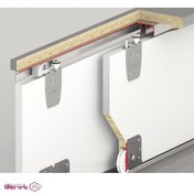 تصویر مکانیزم ریلی ترکیبی 70 کیلویی بدون آرام بند آلباتور Albatur کد 1037010E 