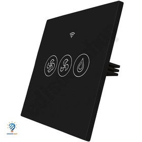 تصویر کلید کولر لمسی هوشمند Zigbee Moes 